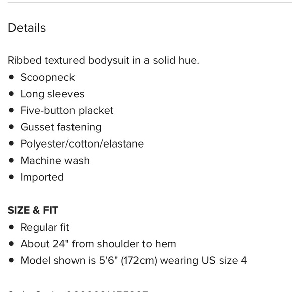 Missguided Long-Sleeve Bodysuit - Picture 5 of 5